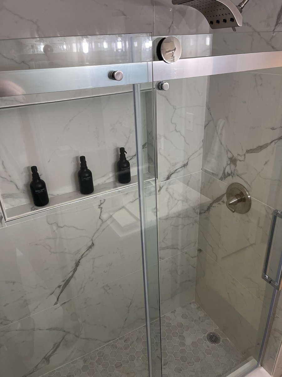Newly renovated bathrooms