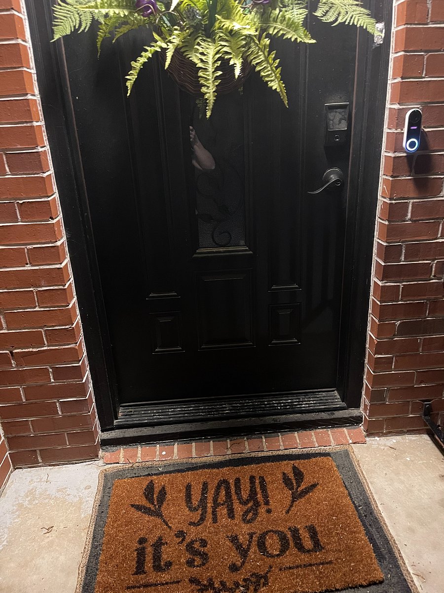 Welcoming front door