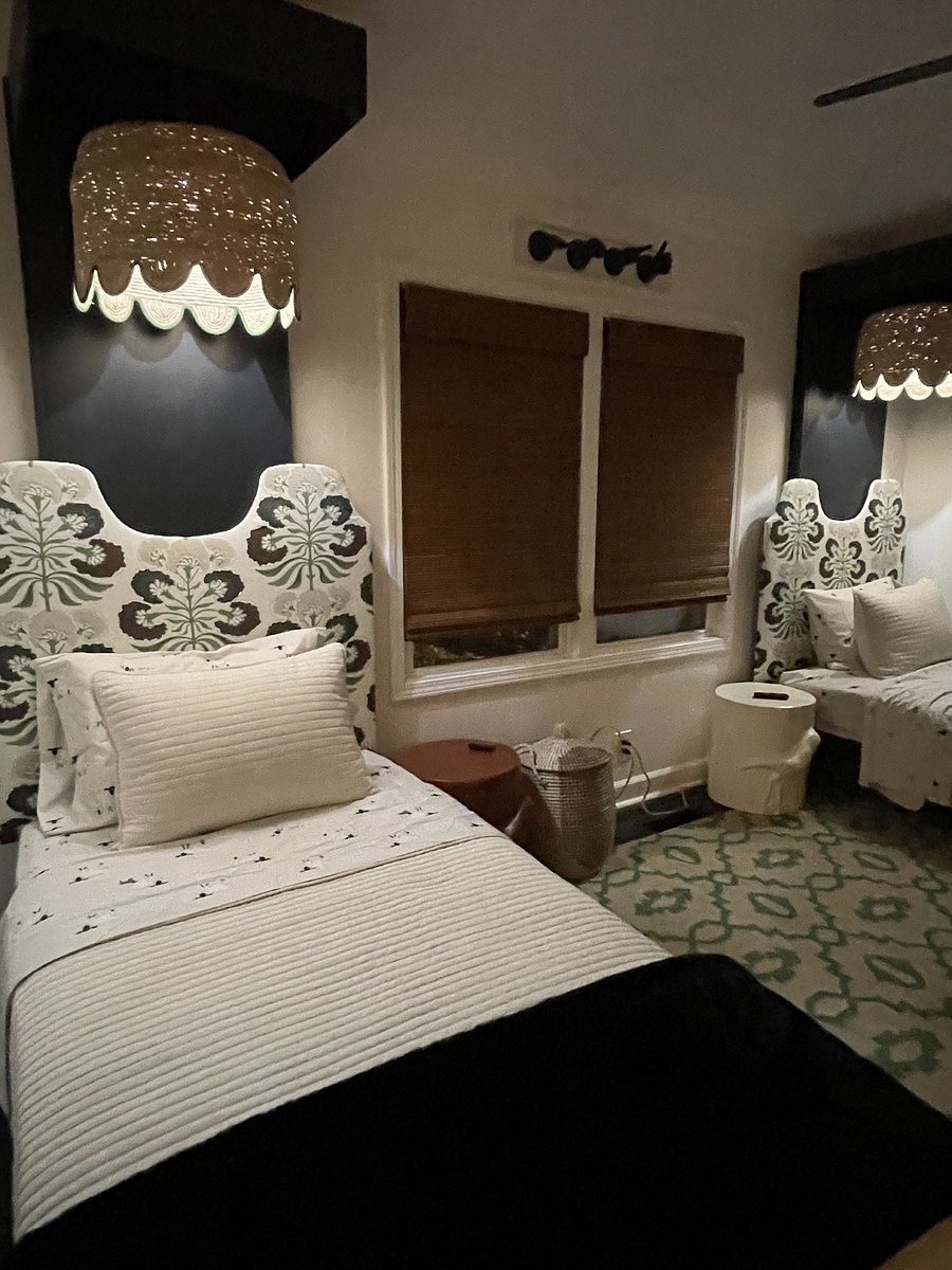 Custom made beds and lighting