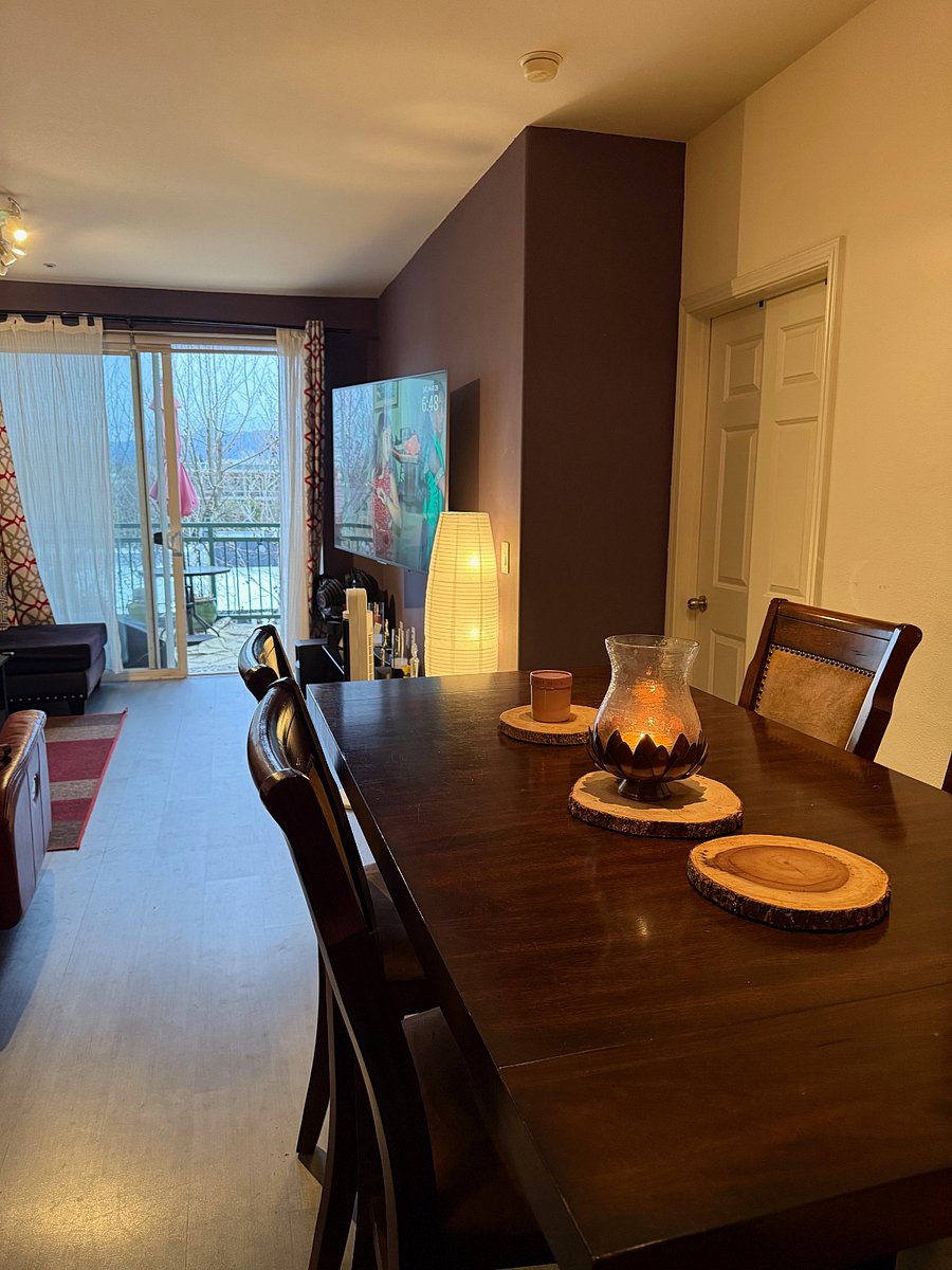 Counter height dining table