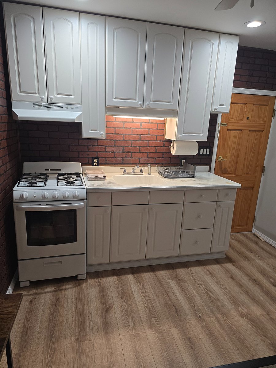 Brand new stove and counter tops
