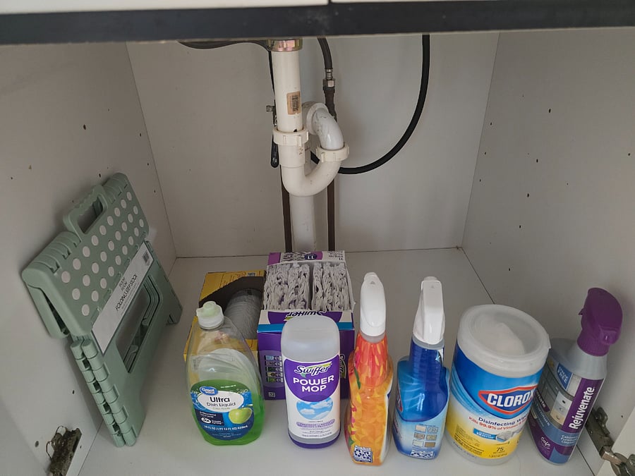 Cleaning supplies