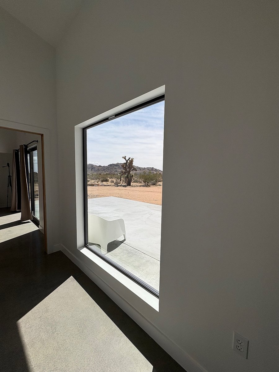 Hallway south-facing picture window