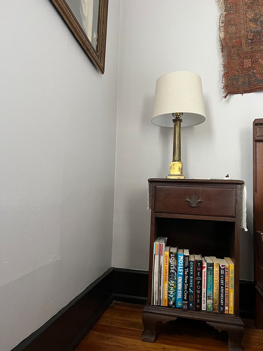 Bedside tables on both sides!