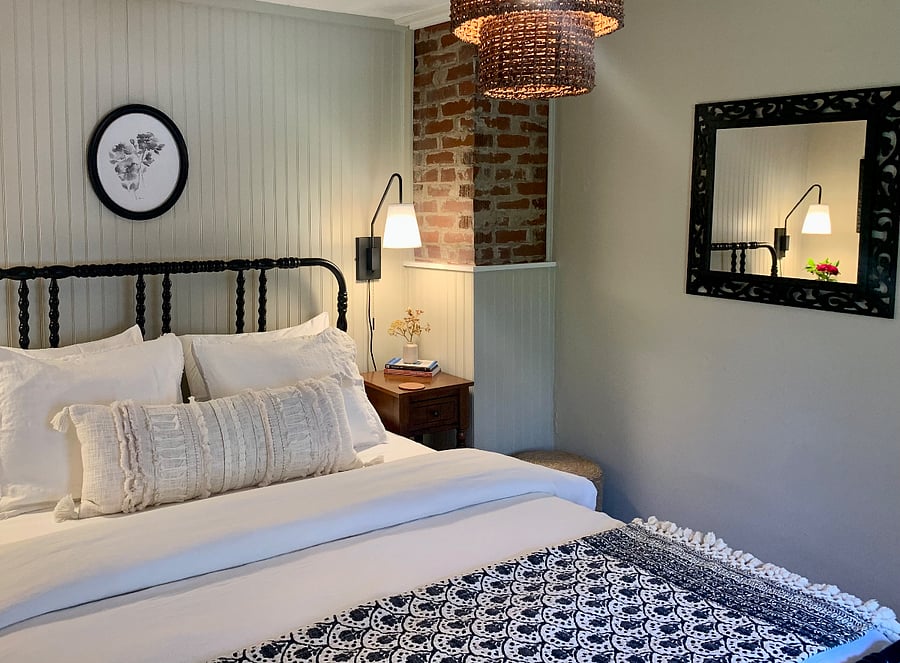 Cozy bedside lighting