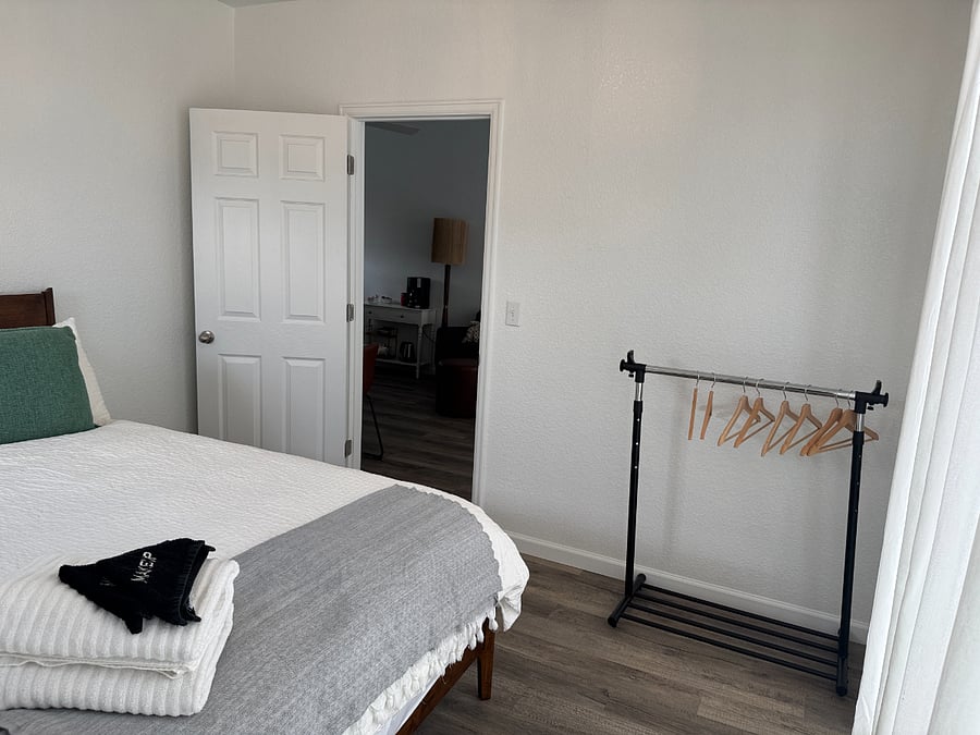 Note: Second bedroom does not have an enclosed closet