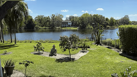 Lose yourself in the tranquil beauty of a spring-fed lake view, the perfect backdrop for meals and productivity. Let your worries fade as you work or dine in peace.