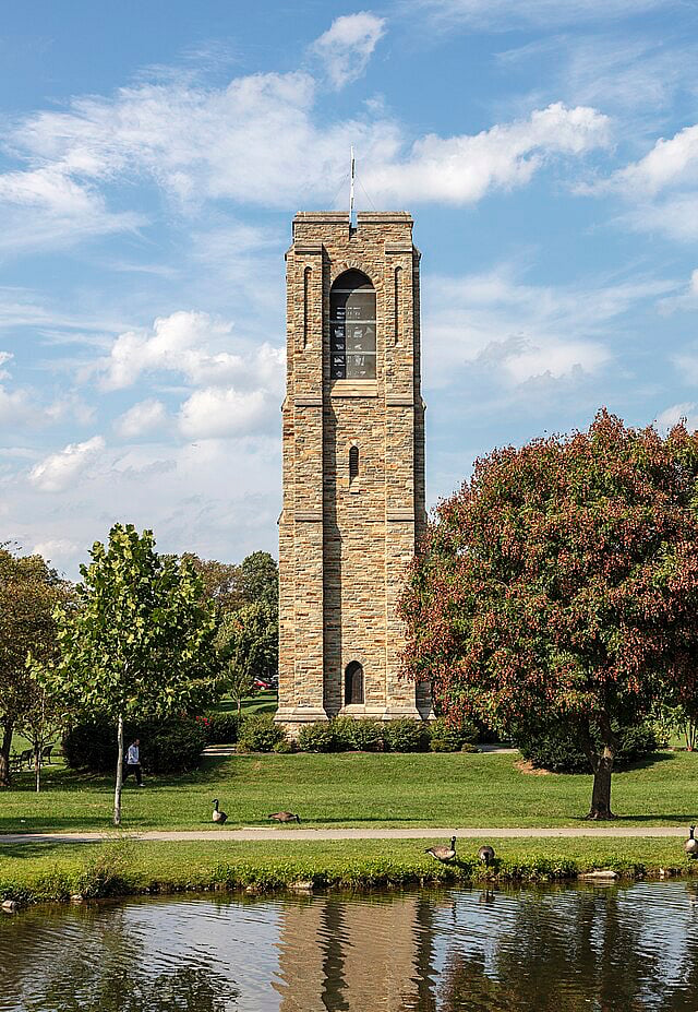 Baker Parks Joseph Dill Baker Carillon fills the air with beautiful chimes, ringing out melodies that echo across the park. This iconic bell tower is both a visual and musical centerpiece, adding timeless charm to Fredericks beloved green space.
*Walking distance from the condo.