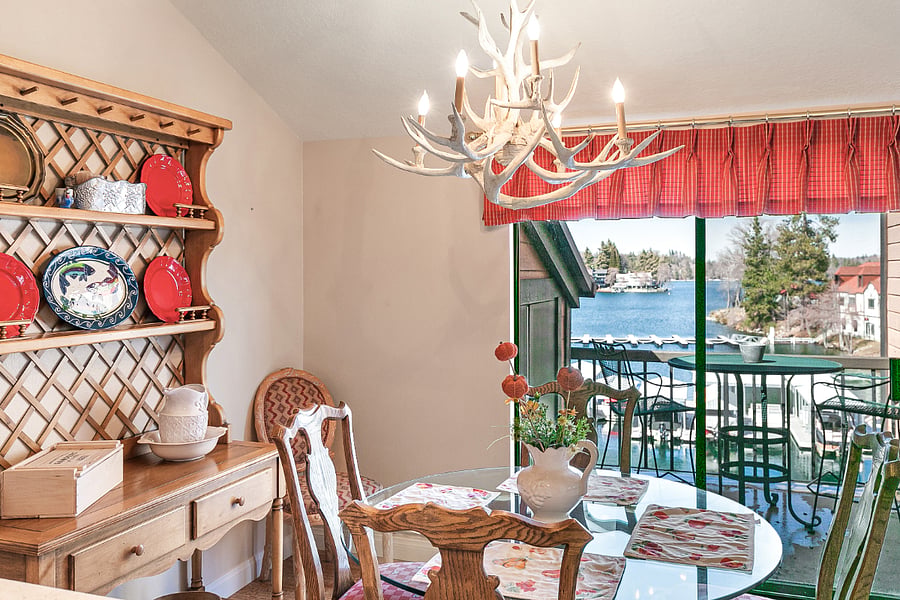 Dining area and patio