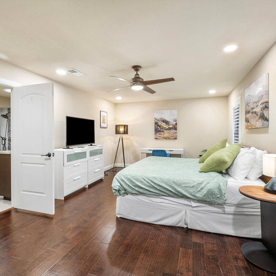 Master Bedroom with King Bed