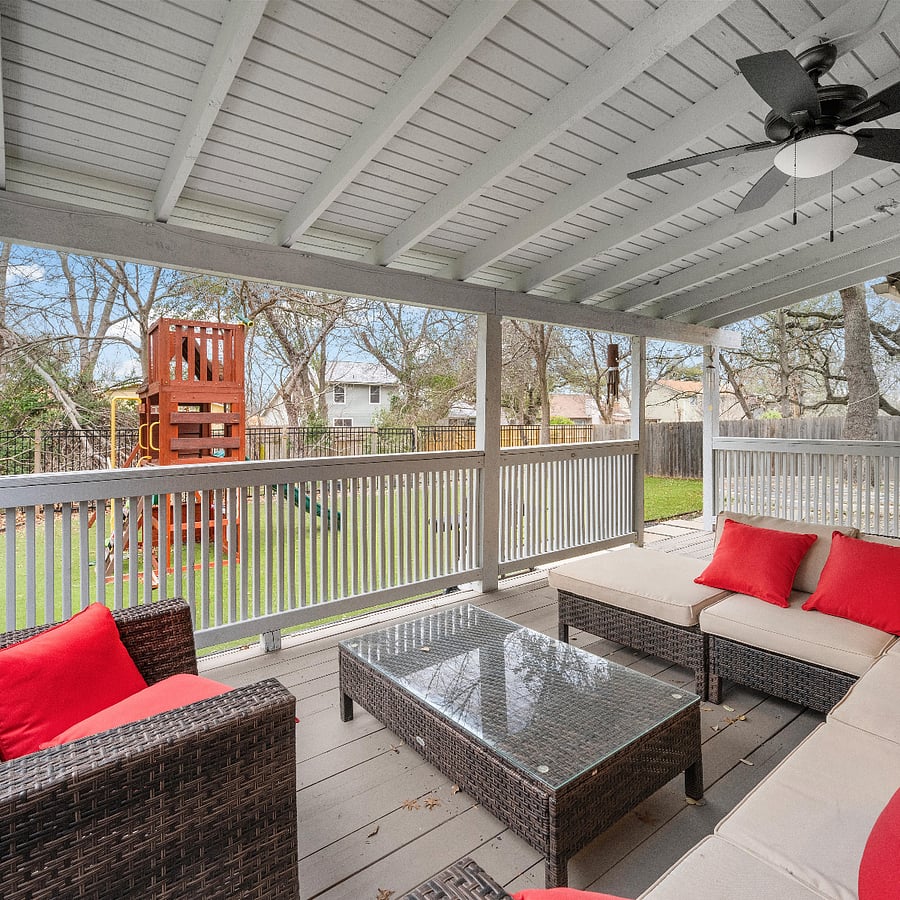 Back patio