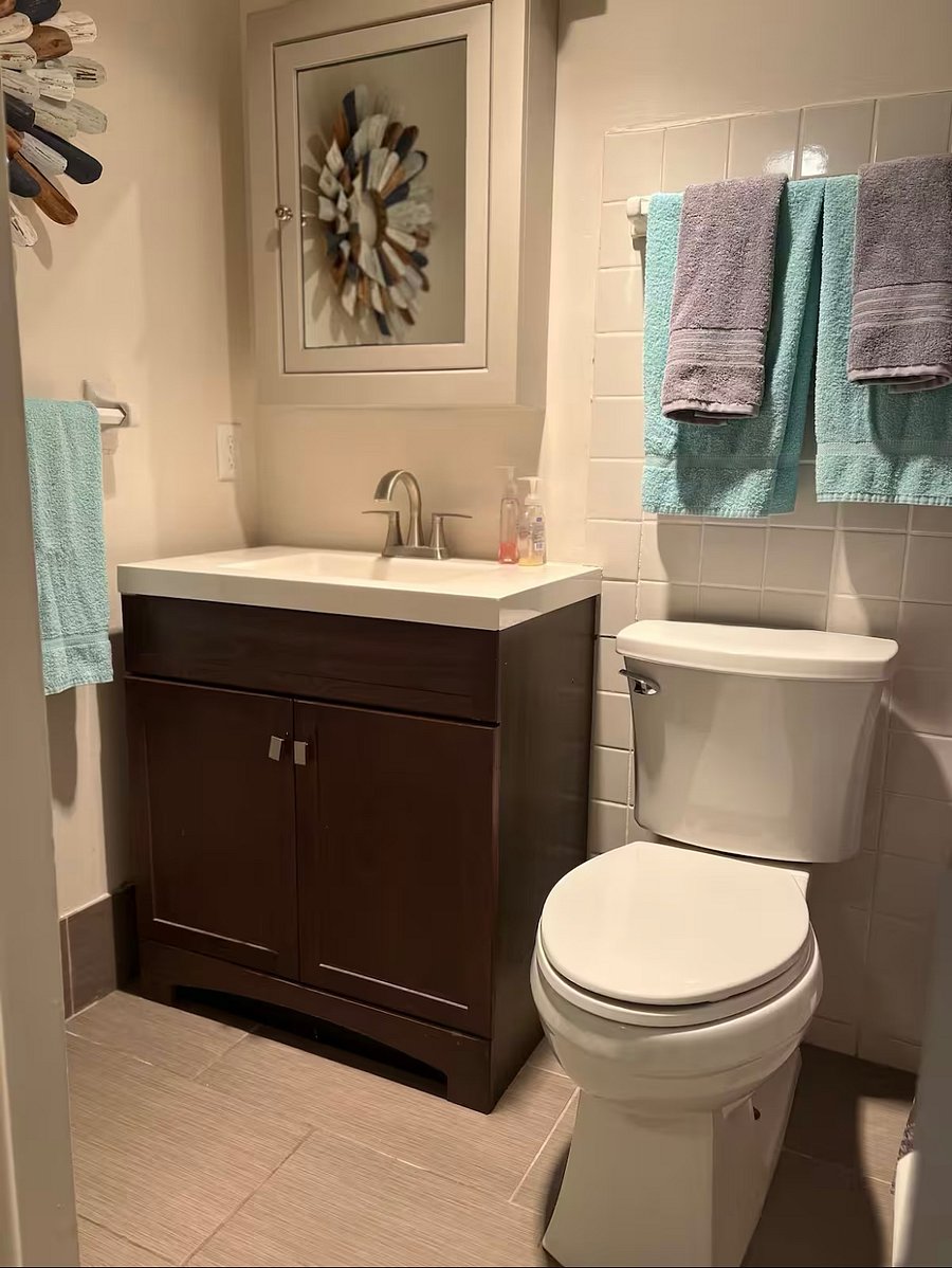 bathroom with shower