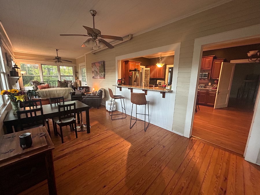 Sunroom.