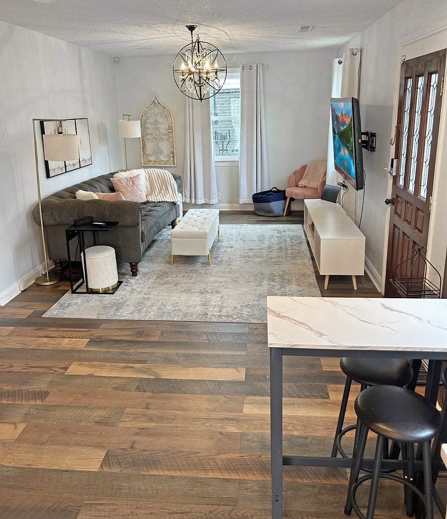 Spacious layout allowing for flexible living arrangements