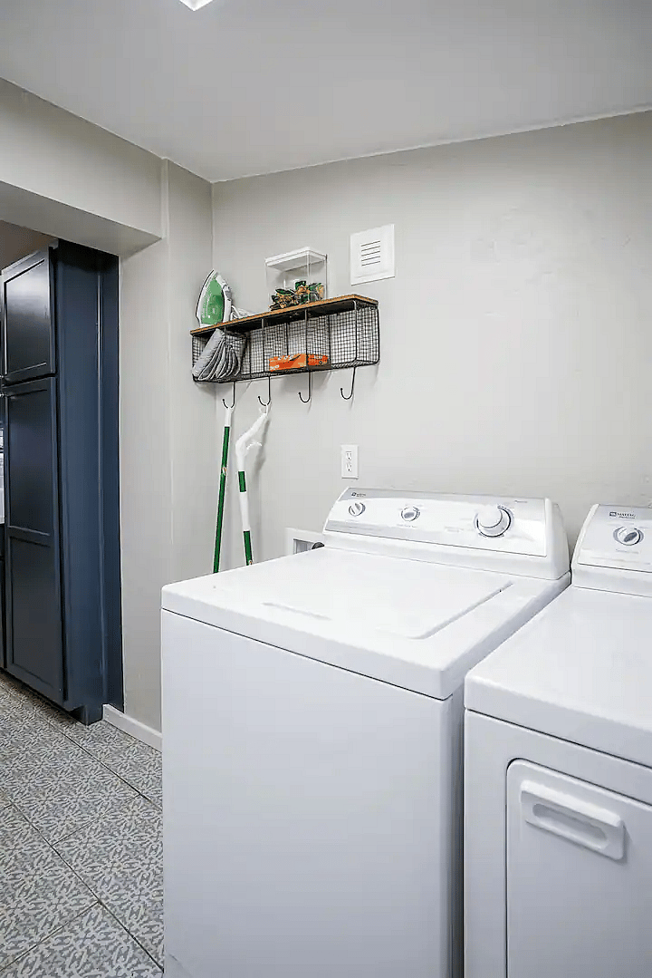 Laundry Room with Washer and Dryer