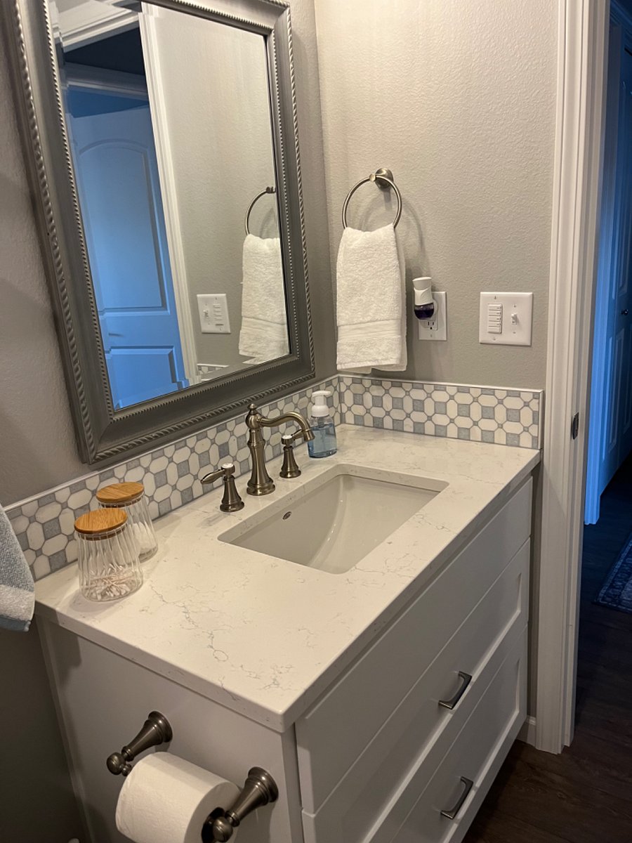 your private bath