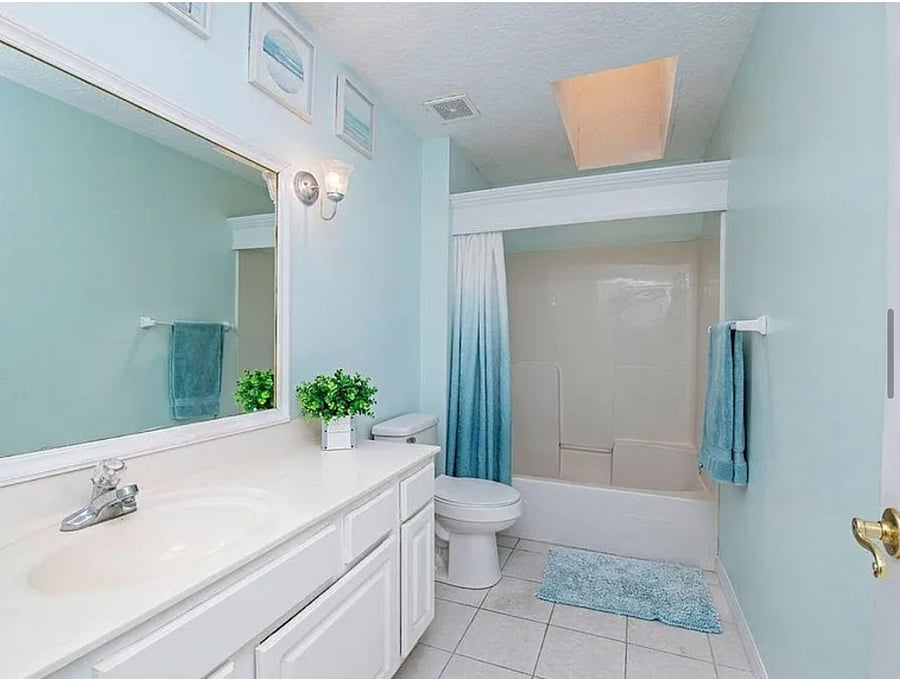 Hall bathroom