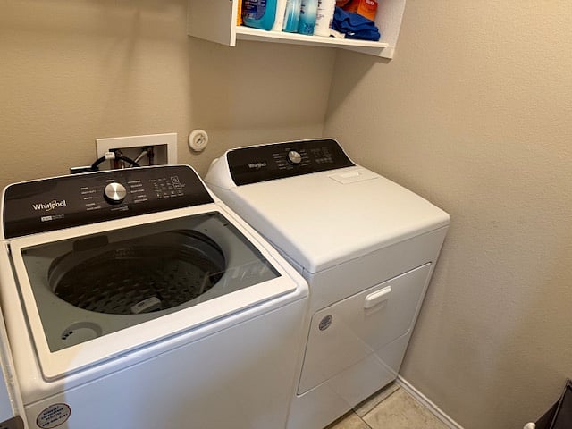 shared laundry room