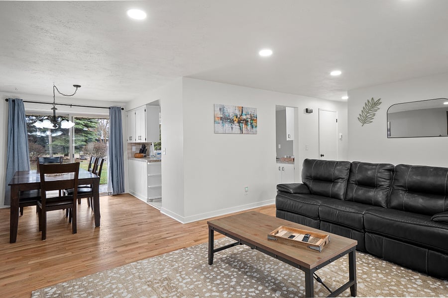 Living Room & Dining Room