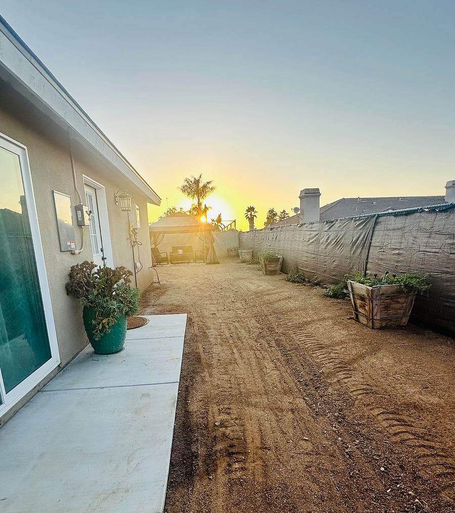 Backyard Entrance