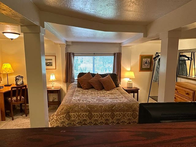 View of main room from kitchen area