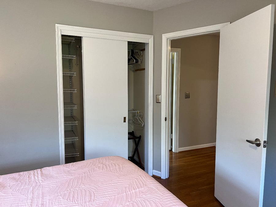 Large closets in all three bedrooms (3rd bedroom is staged as an office / den)