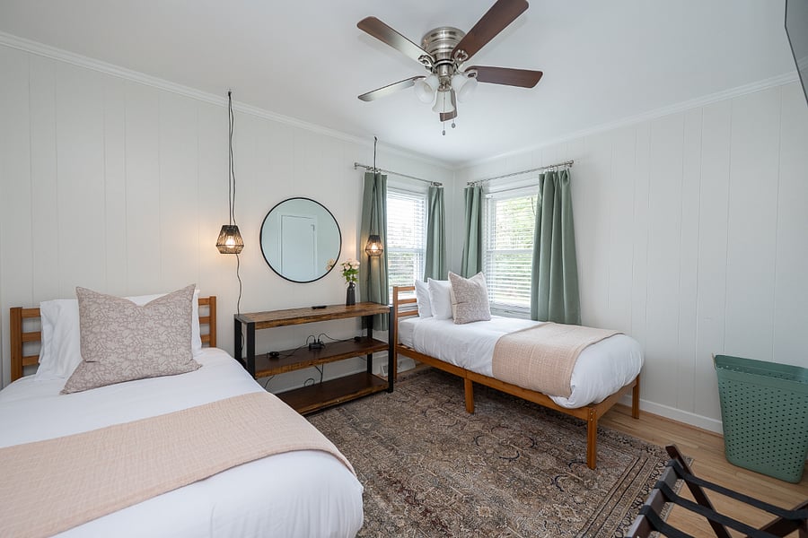 Twin beds