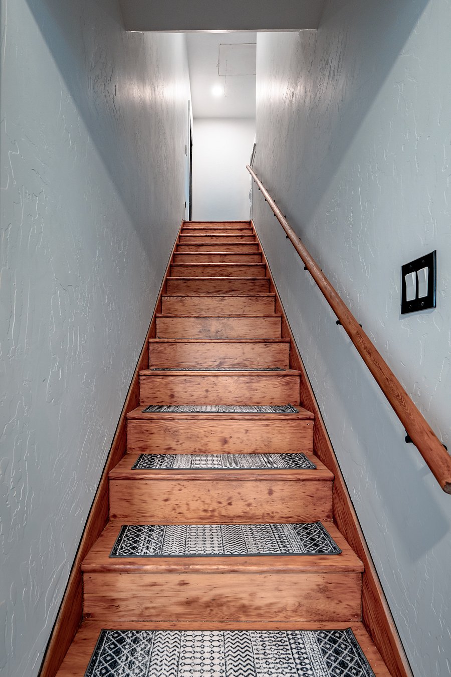 upstairs floor have been completely restored