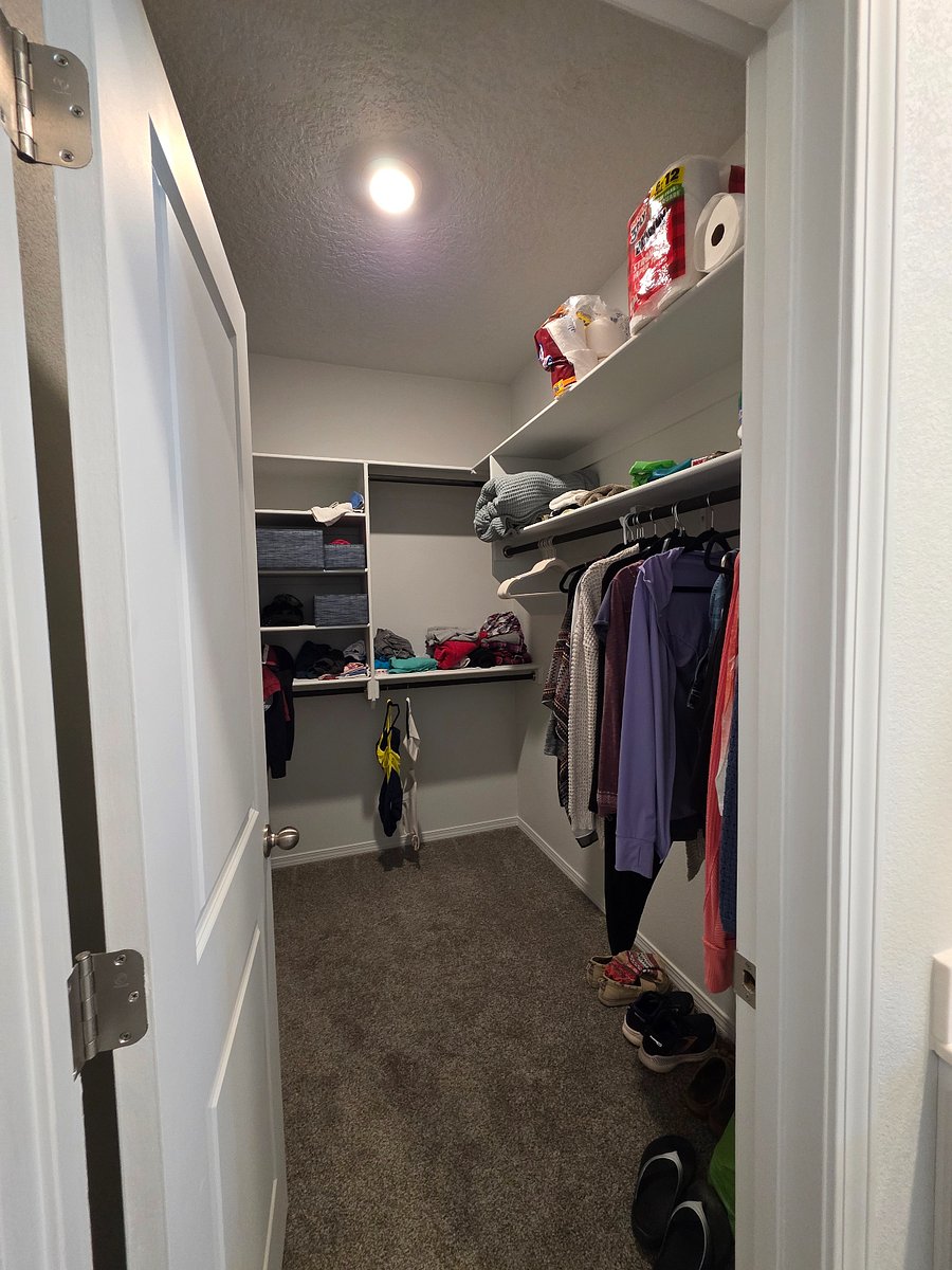 Master Bedroom Closet. In Suite. (2 bedroom rentals only)