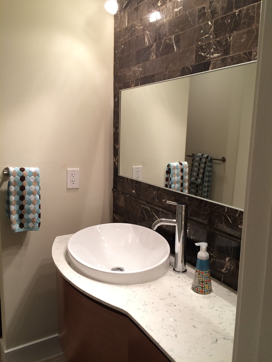 Master bath - tub and shower