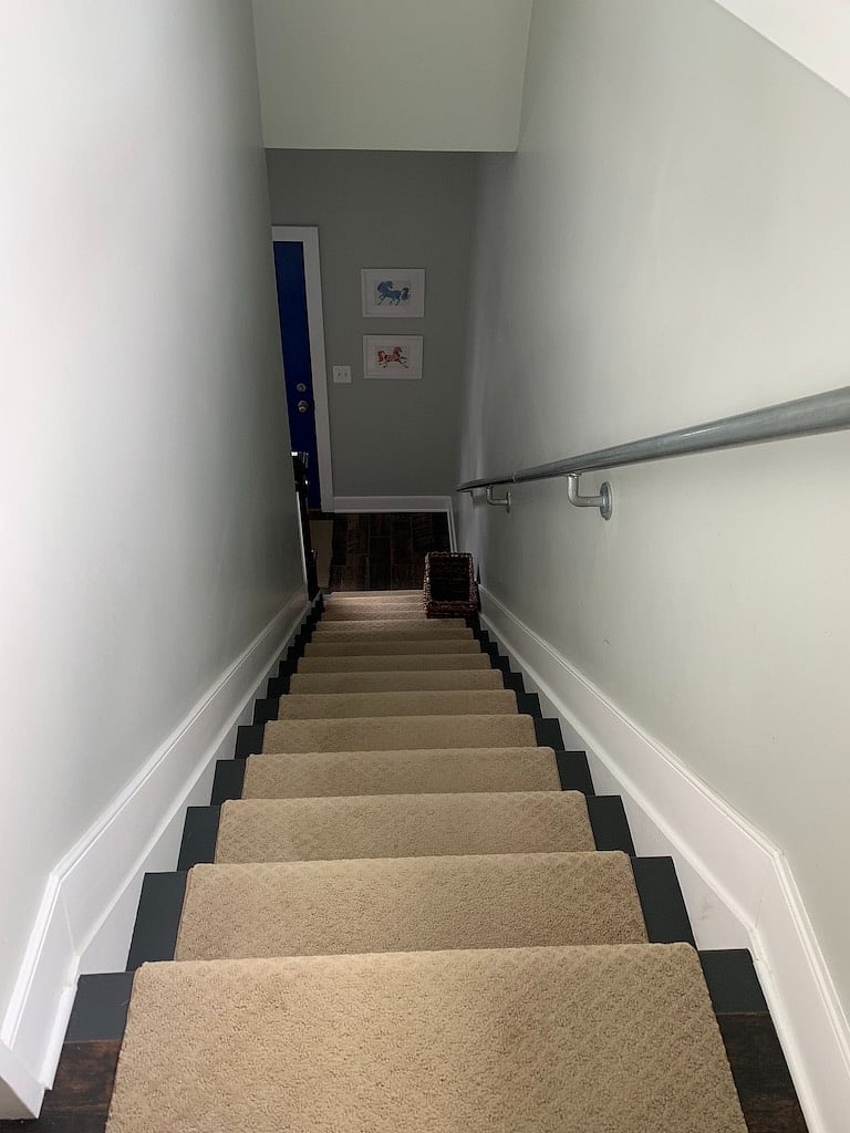 Stairs to unit.