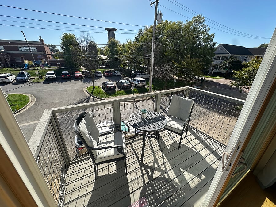 Unit Balcony- Facing East