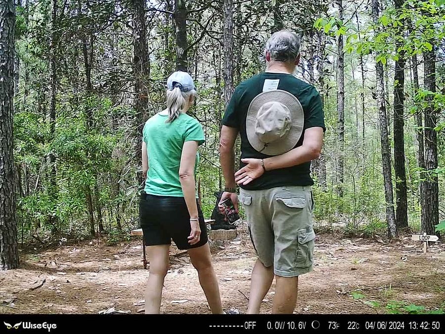 Our visitors love to hike the trails, particularly the one mile loop.