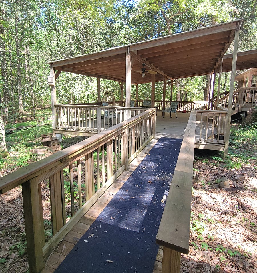 The large deck behind the house is also available to you, although you might find us there some evenings.