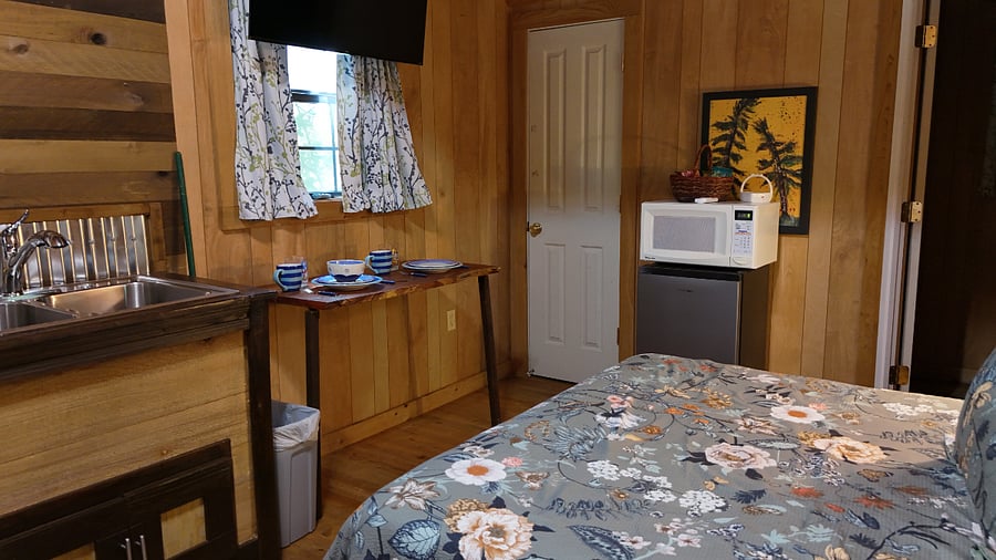 Magnolia Cabin is glorious, inside and...