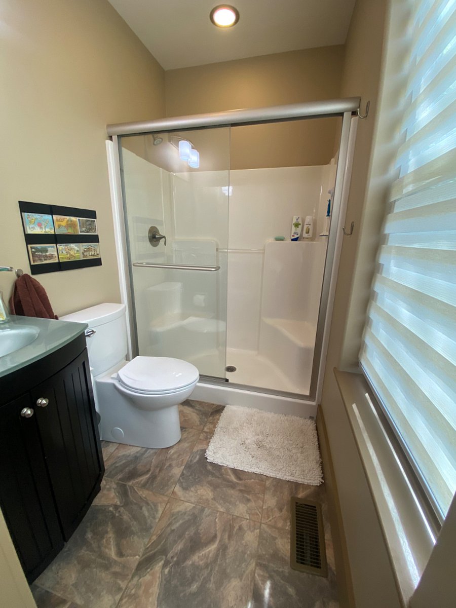 Upstairs bathroom