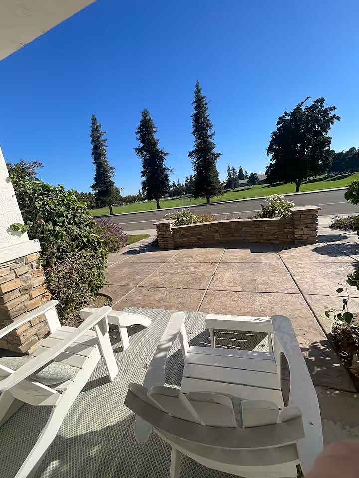 Front patio