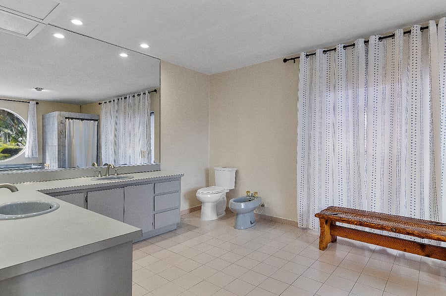 Master bathroom