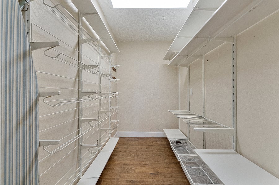 Master closet