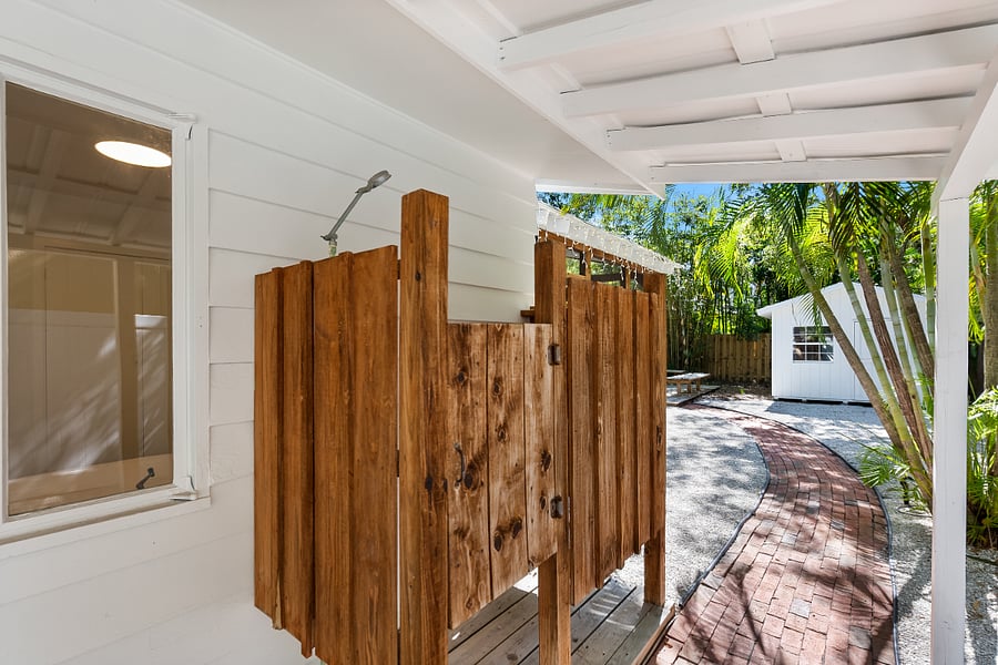 Outdoor shower