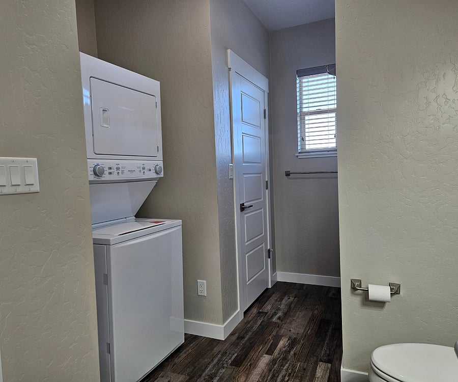 No need to go downstairs to wash your clothes. Enjoy a second washer and dryer set upstairs for the upstairs bedrooms.