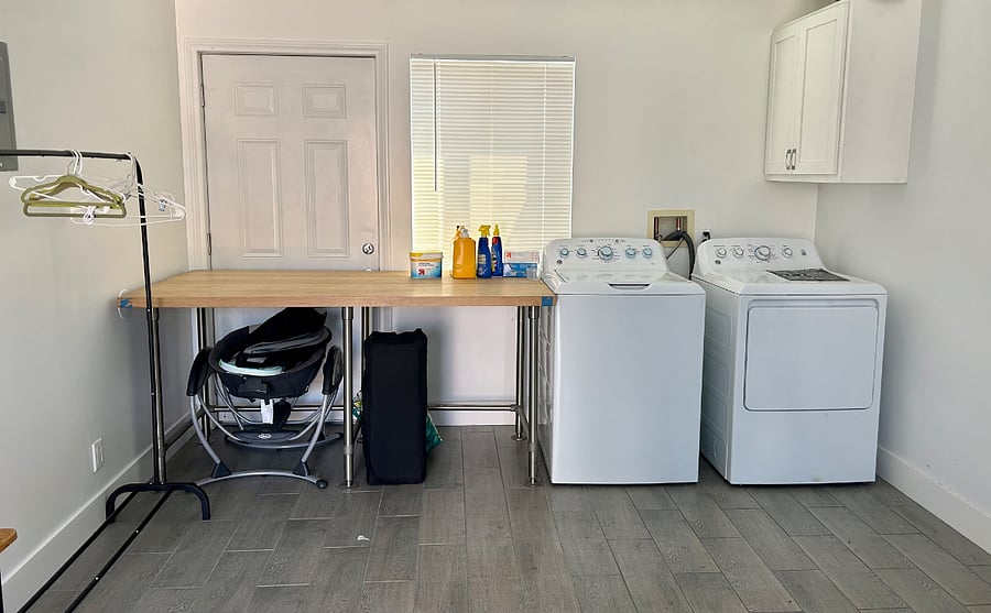 laundry room, shared space