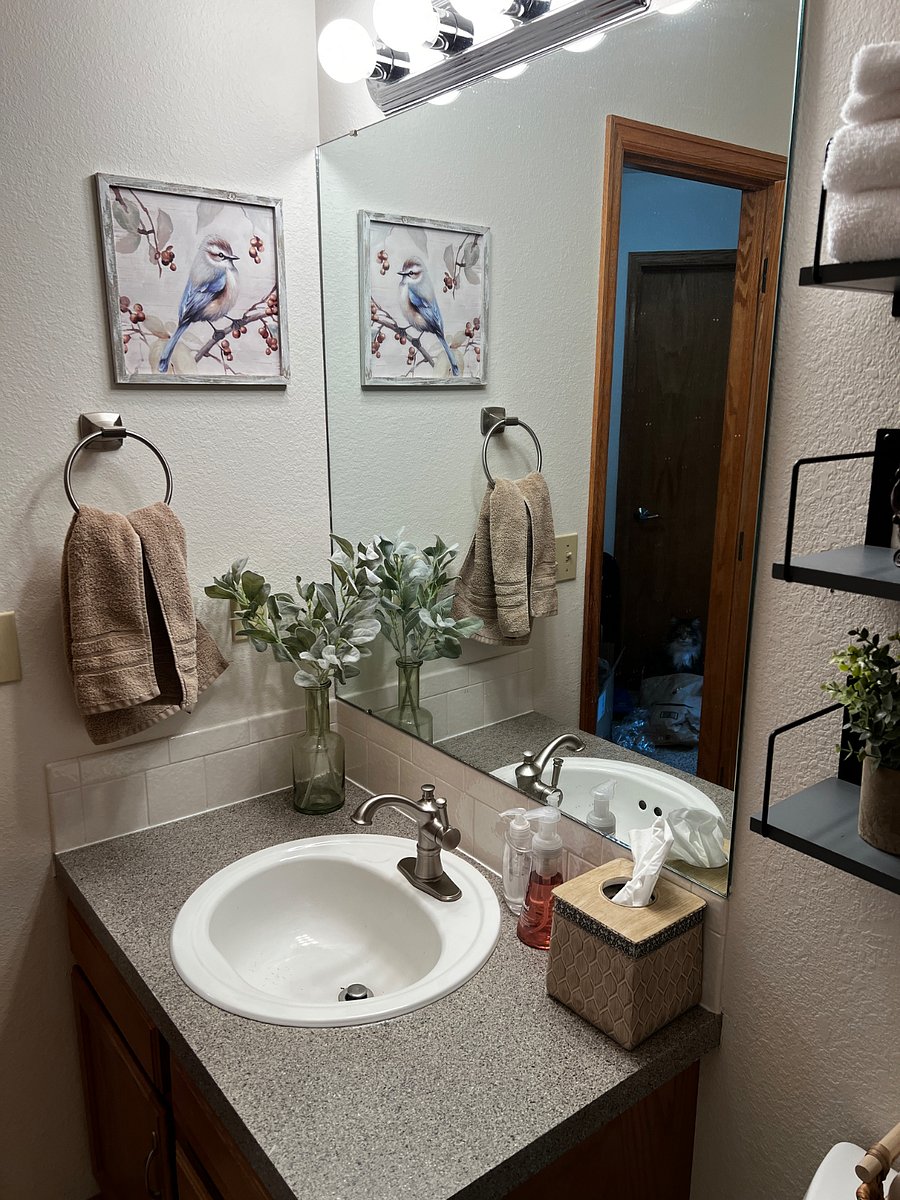 Your private bath next to room.