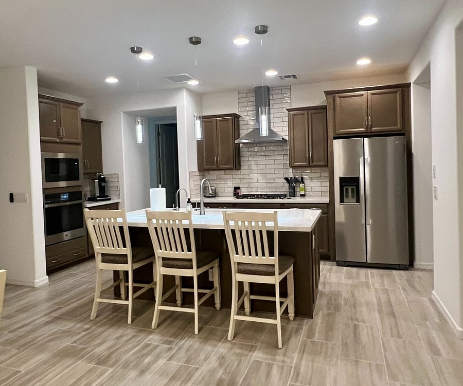 Beautiful gourmet kitchen