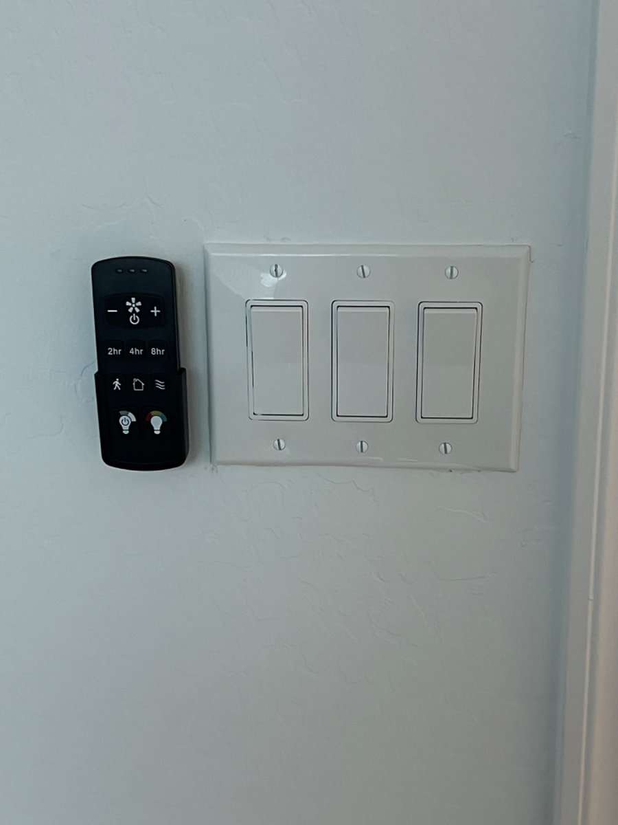 Remote control fans and lights in every room