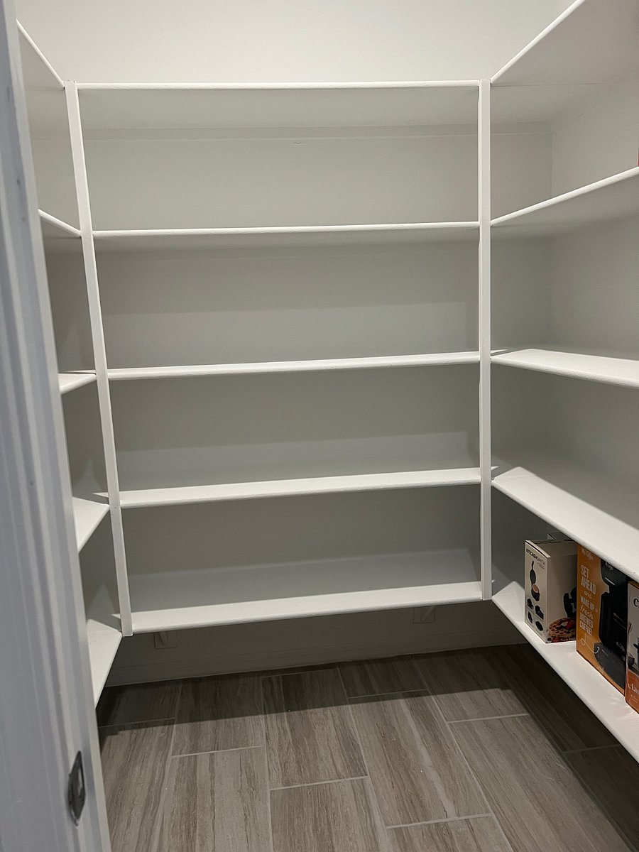 Huge walk in pantry