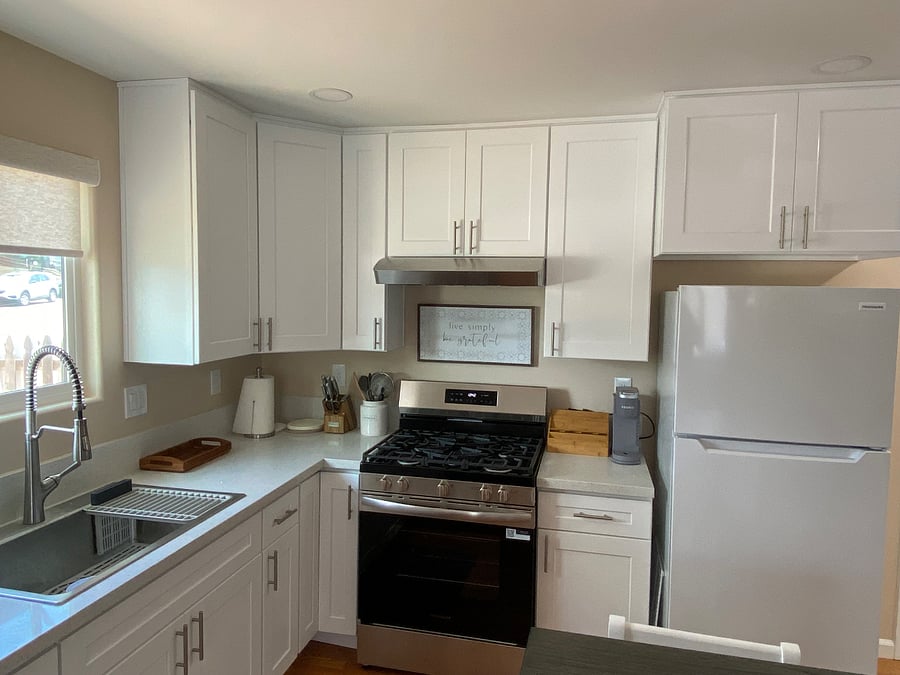 New gas stove/oven.