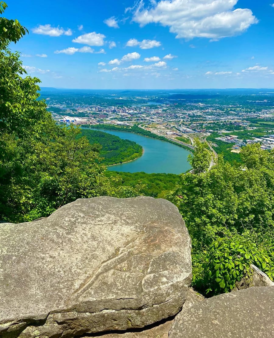 View from Point Park, Lookout Mountain! 