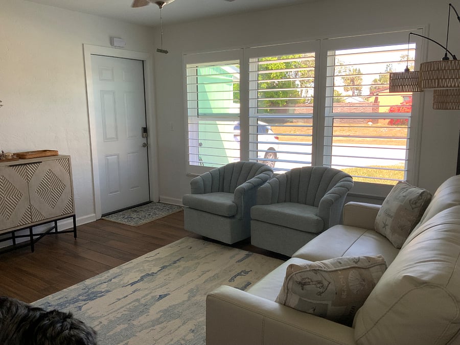 Comfortable and peaceful spaces.