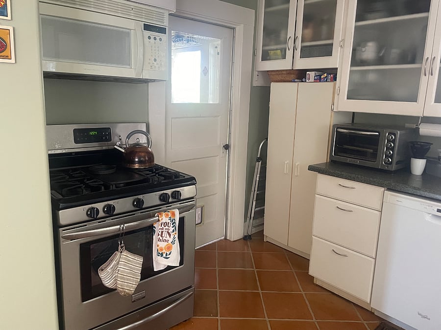 Well-stocked kitchen